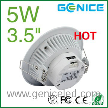 AC100-240V 3.5inch Lifud Non-isolated driver 400lm 5W down lamp